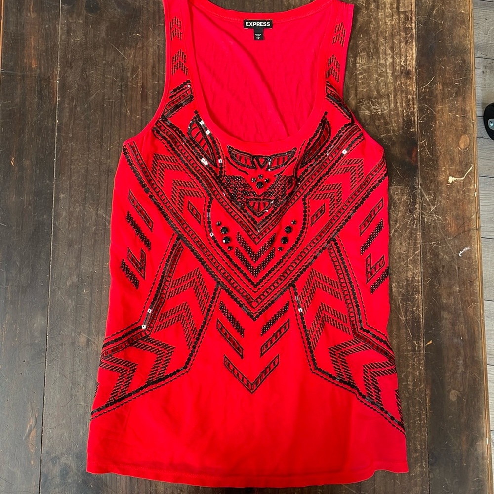 EXPRESS - Sequined tank